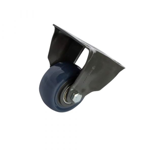 Rodízio Carbon Blue 210 Placa Fixa 50Kg Colson