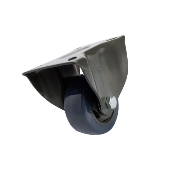 Rodízio Carbon Blue 312 Placa Fixa 70Kg Colson