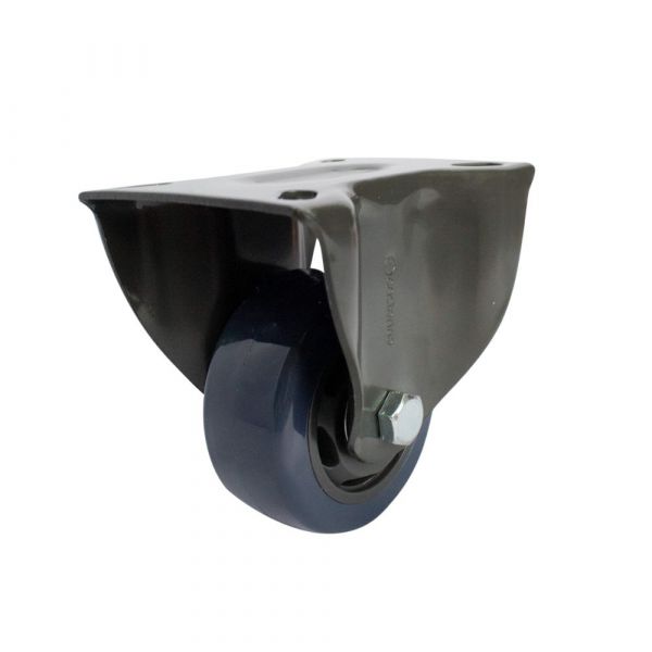 Rodízio Carbon Blue 312 Placa Fixa 70Kg Colson