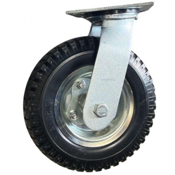 Rodízio Fixo 250-4 Roda Poliuretano Maciço 100Kg Colson