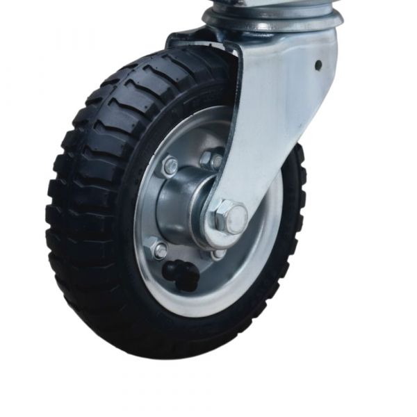 Rodízio Pneumático 614 Placa Giratória 6x2 Pol. Colson