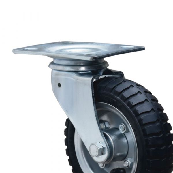 Rodízio Pneumático 614 Placa Giratória 6x2 Pol. Colson