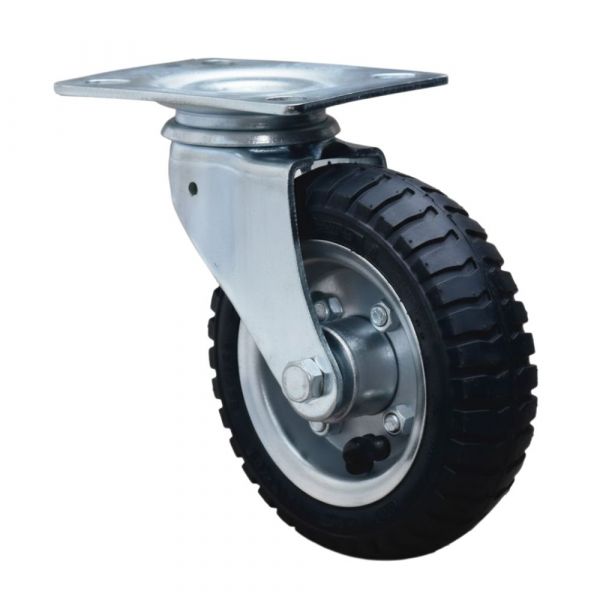 Rodízio Pneumático 614 Placa Giratória 6x2 Pol. Colson