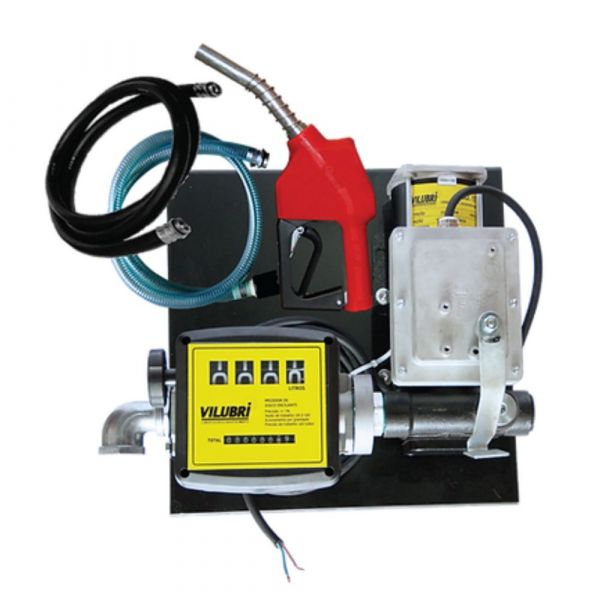 Conjunto 230V 40l/min para Gasolina com Bico Auto e Acessórios Vilubri
