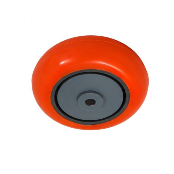 Roda 512 Com Rolamento Laranja 150Kg Colson