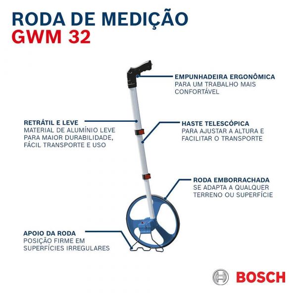 Roda de Medição Bosch GWM 32