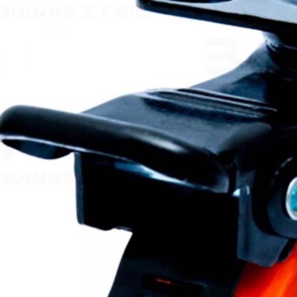 Rodizio Placa 210 Amarelo com Freio Giratório Roda Polipropileno 50Kg Colson