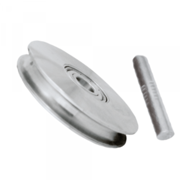 Roldana de Aço em U 2 Pol. com Pino De Toni