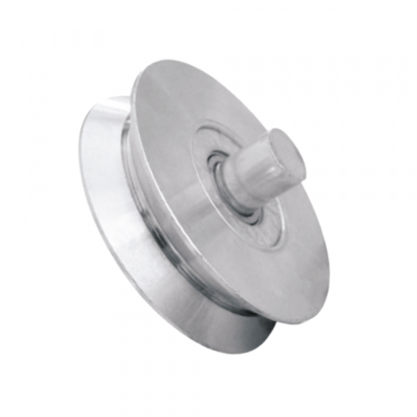 Roldana de Aço em V 2.1/2 Pol. com Pino De Toni