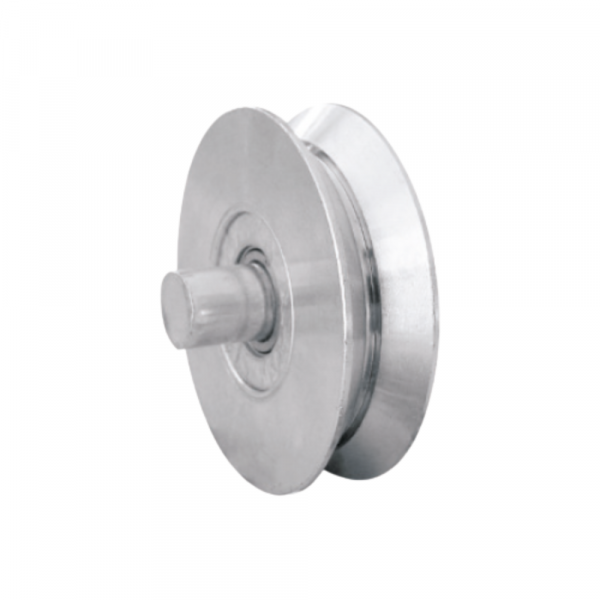 Roldana de Aço em V 2 Pol. com Pino De Toni