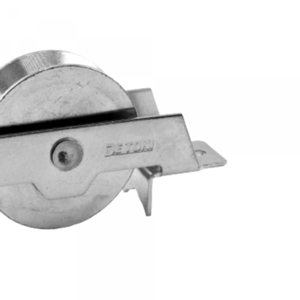 Roldana de Ferro Limpa Trilho em V 2 Pol. De Toni 