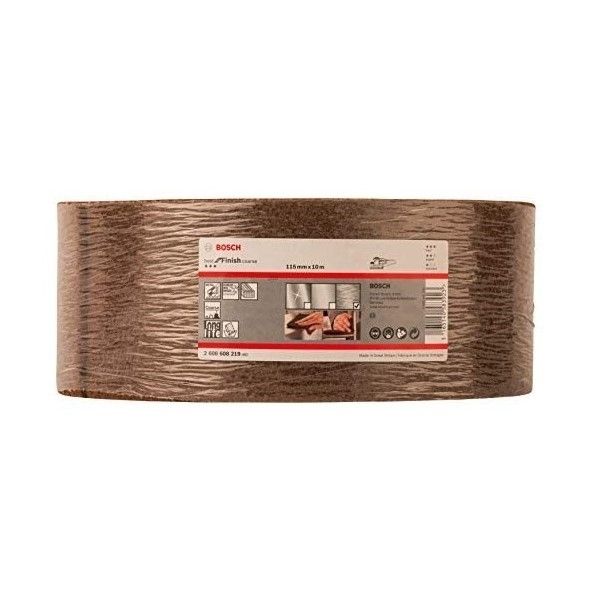 115mm Rolo Manta Abrasiva Marrom Bosch 2608608219