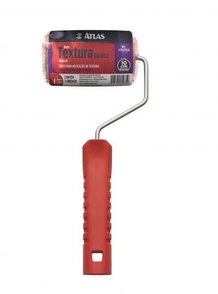 Rolo Para Acabamento e Retoques Com Textura Rustica Atlas
