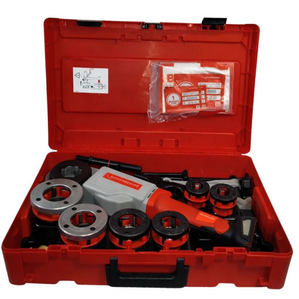 Rosqueadeira á Bateria 18V 1/2 - 2 Pol. Supertronic 2000E Rothenberger