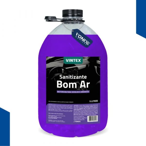 Sanitizante Aromatizante Automotivo Bom Ar 5L Vonixx