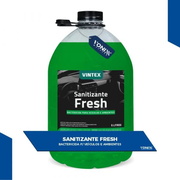 Sanitizante Desinfetante Aromatizante Fresh 5L Vonixx 