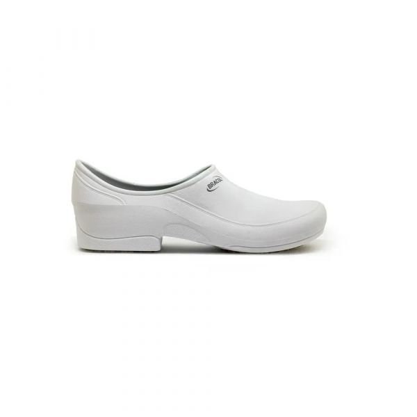Sapato Flip Antiderrapante Branco de Borracha N°39
