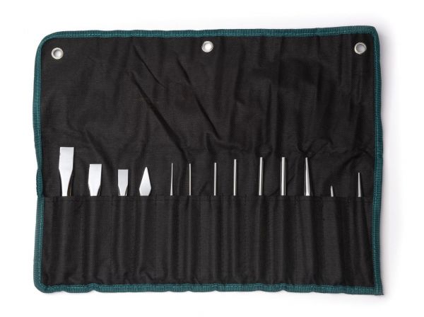 Jogo de Talhadeira, Punção e Saca-Pino 13 Peças Sata