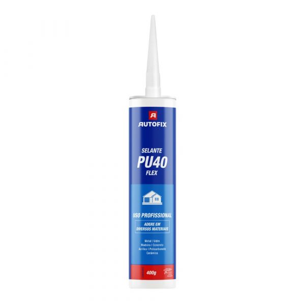 Selante PU40 Flex Profissional 400g Preto Autofix
