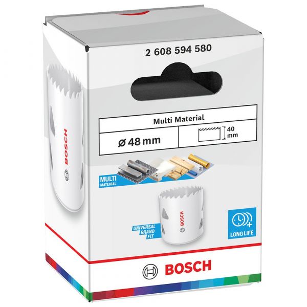 Serra Copo Bimetálica 48mm Bosch