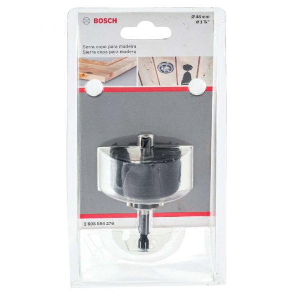 Serra Copo Carbon 48mm Madeira Bosch