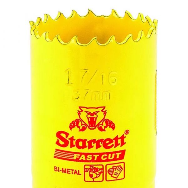Serra Copo Fast Cut 37mm (1.7/16 Pol.) Starrett