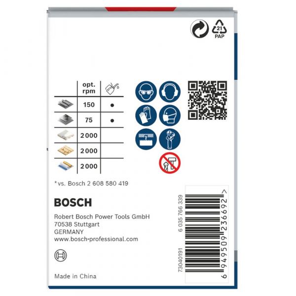 Serra Copo PRO Multi Material Cobalto 57mm Bosch 