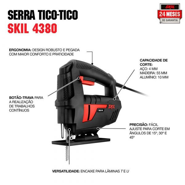 Serra Tico-Tico Skil 4380 380W 