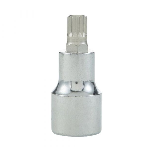 Soquete Bit Multidentado M16 1/2 Pol. x50mm Sata