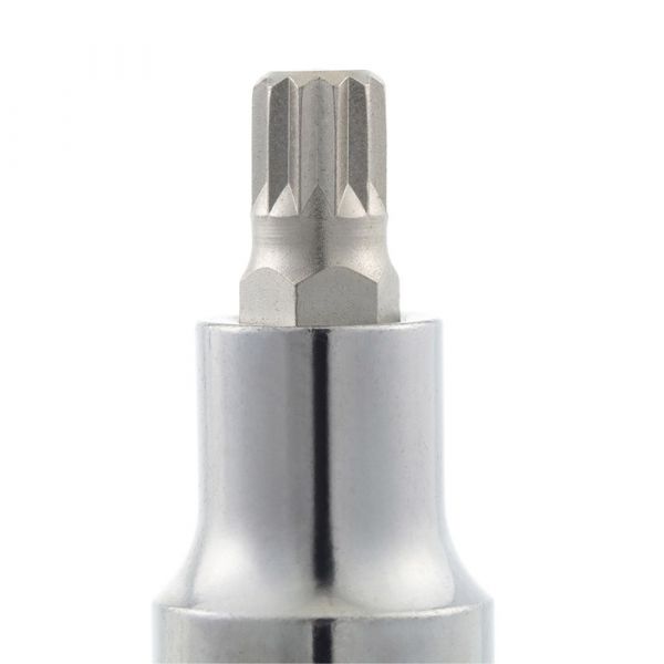 Soquete Bit Multidentado M16 1/2 Pol. x50mm Sata