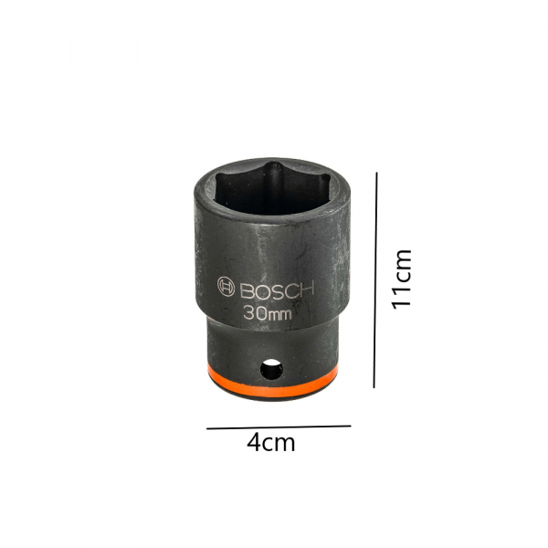 Soquete Bosch Impact Control M20 (30mm), 53x44mm, Encaixe 3/4