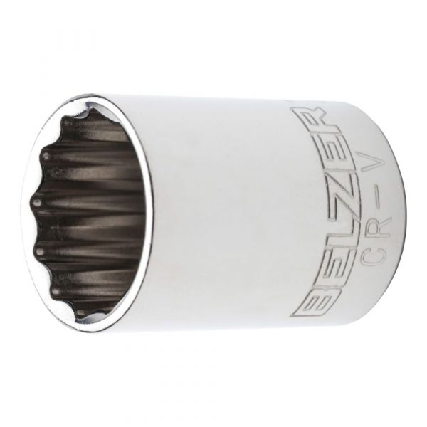 Soquete Estriado Encaixe 1/2 x 7/16 Pol. Belzer