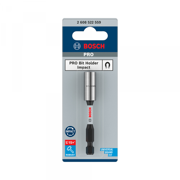 Soquete Canhão Impact 65mm para Bits com Imã Bosch