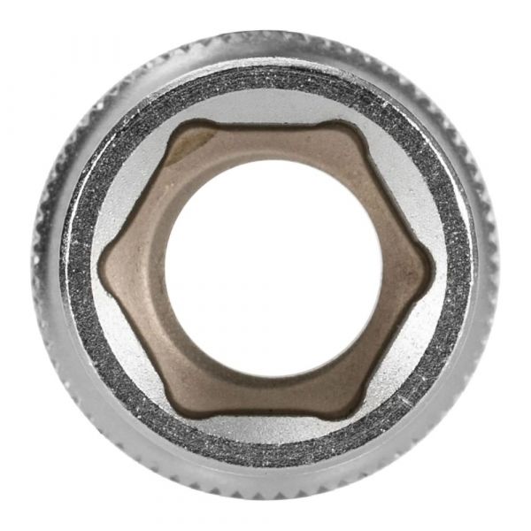 Soquete Sextavado Cr-V 13mm 1/2 Stels