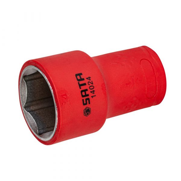 Soquete Sextavado Isolado VDE 1/2 Pol. 10mm Sata