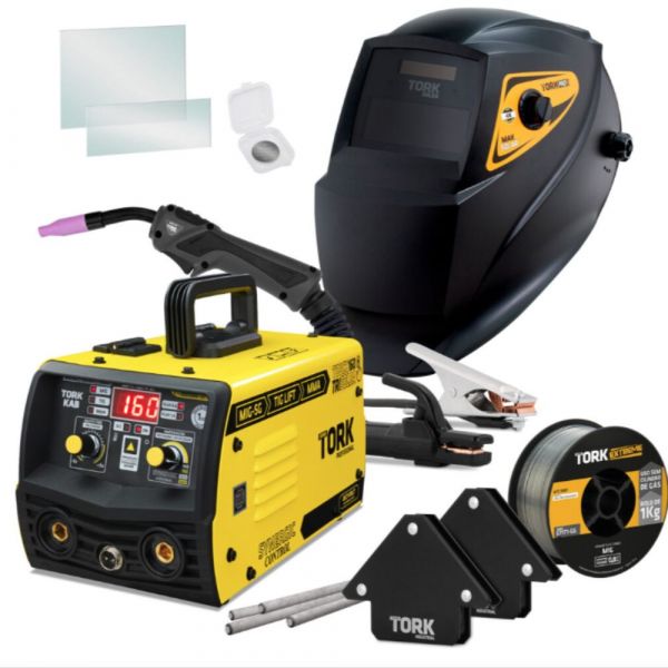 Super Combo Inversora de Solda 160A CIMETS-7160-BV Tork 