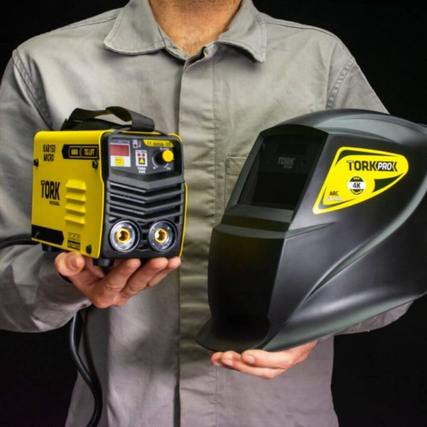 Super Combo Máquina de Solda KAB150 220V + Máscara Tork