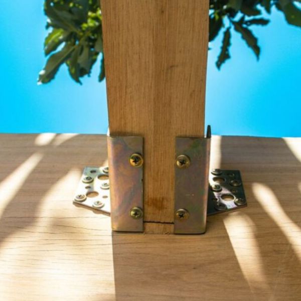 Suporte Ajustável para Vigas AB 80x100x2,0mm Minubras