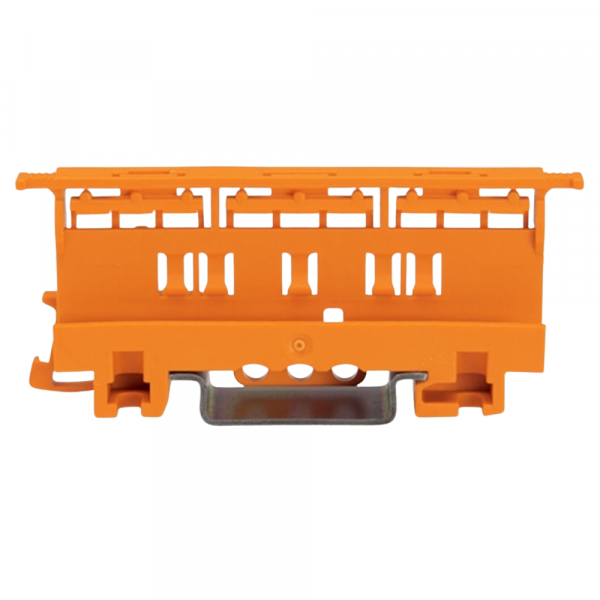 Suporte para Trilho 221 - 4mm Laranja Wago