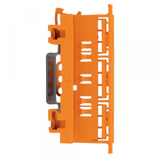Suporte para Trilho 221 - 4mm Laranja Wago