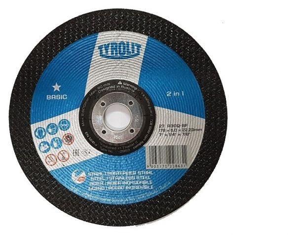 Disco Desbaste 7x1/4x7/8A30Q-BF Tyrolit 222863