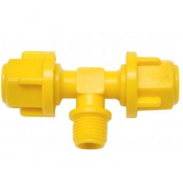 Tê de Comando para Irrigação 1/8