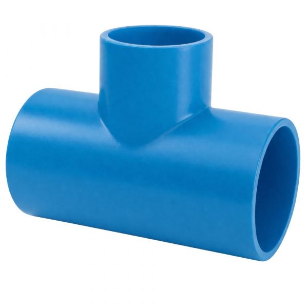 Tê de Irrigação com Redução Soldável DN75 x 35mm Duro PVC