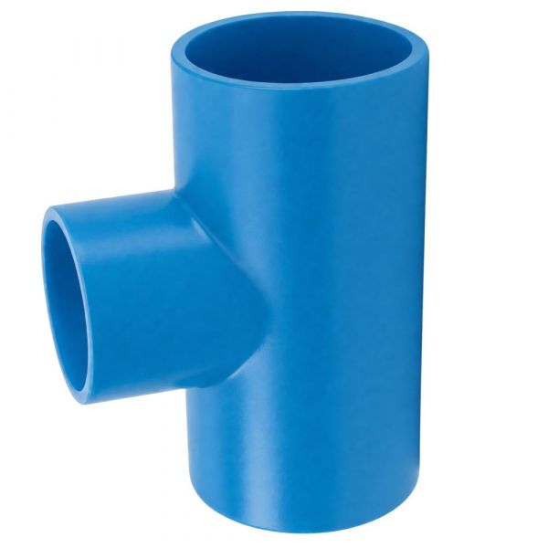 Tê de Irrigação com Redução Soldável DN75 x 35mm Duro PVC