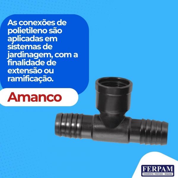 Tê Interno Polietileno 3/4
