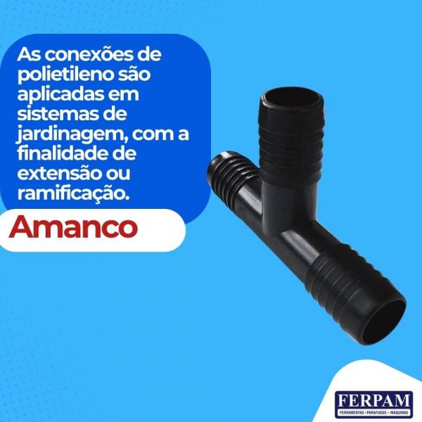 Tê Interno Polietileno 1/2