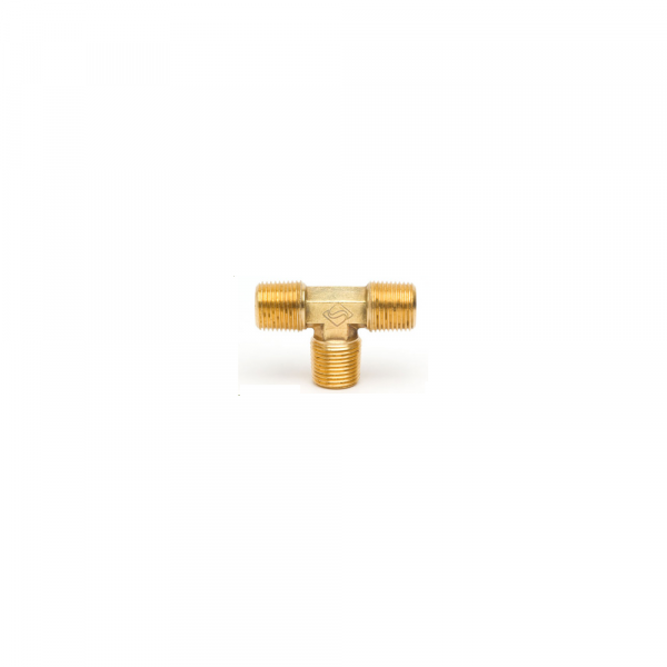 Tê Macho 1/4 x 1/4 x 1/4 NPTF SBU