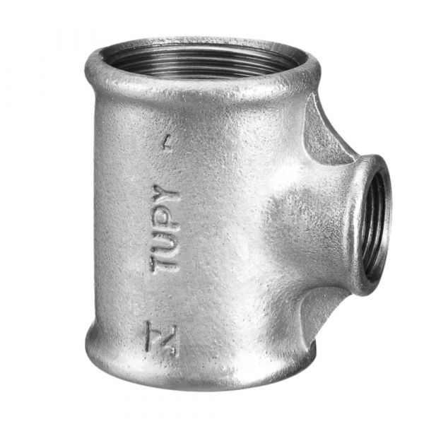 Tê Redução Galvanizado 2.1/2 x 1 Pol. Tupy