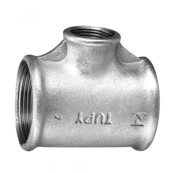 Tê Redução Galvanizado 2.1/2 x 1 Pol. Tupy