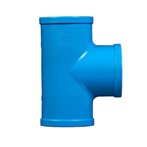 Tê Soldável Irrigação PN125 DN100 PTI Conexões